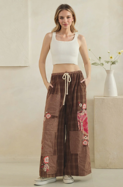 Cinnamon Girl Plaid Pants