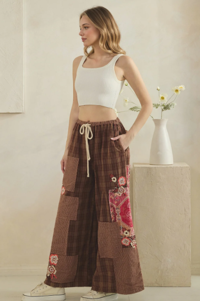 Cinnamon Girl Plaid Pants