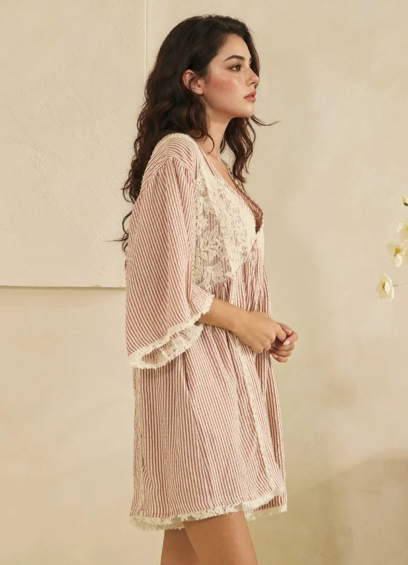 Falling For You Romper