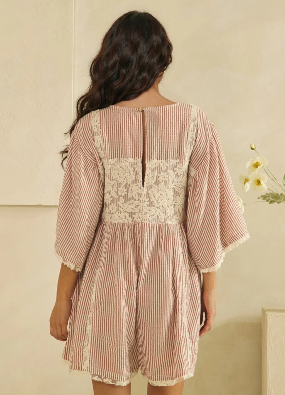 Falling For You Romper