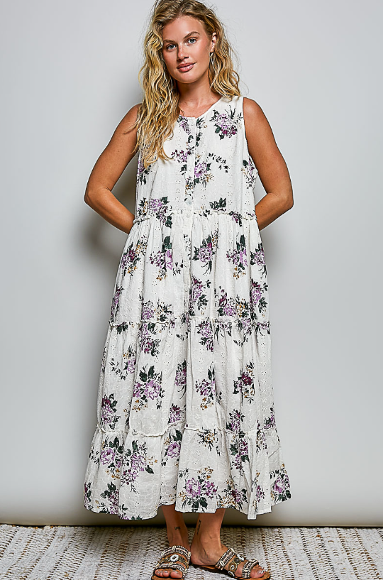 Blooming Eyelet Dress *Final Sale*