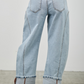 Western Barrel Jeans