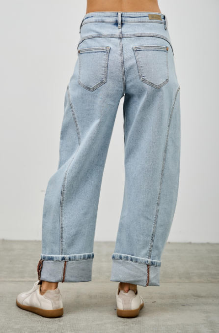 Western Barrel Jeans
