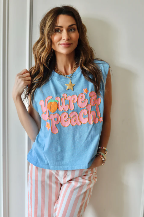You're A Peach Graphic Tank