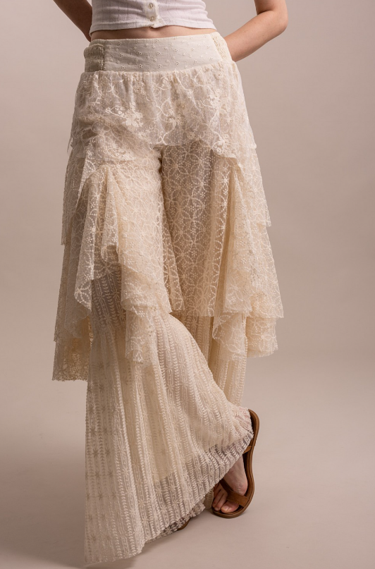 With Grace Lace Pants