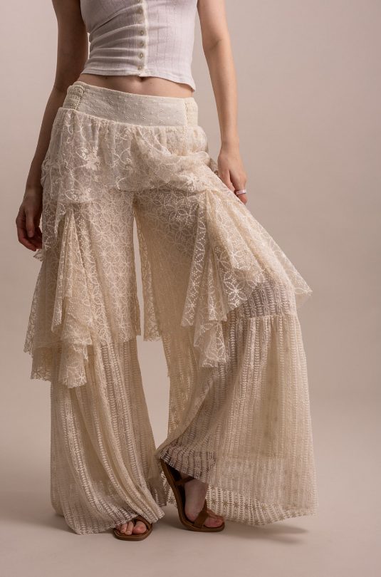 With Grace Lace Pants