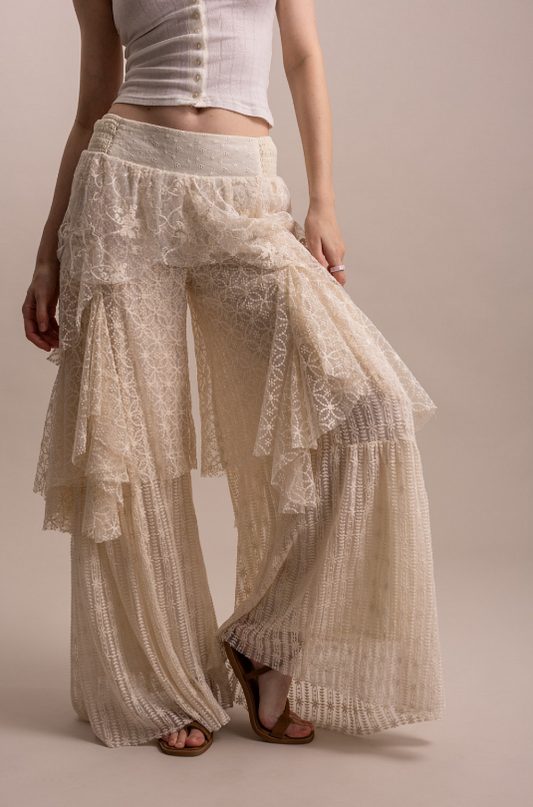 With Grace Lace Pants
