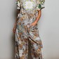 Ramble On Floral Overalls