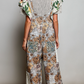 Ramble On Floral Overalls