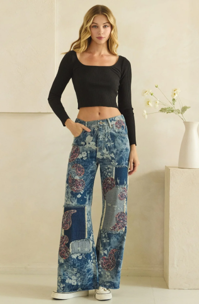 Paisley Haze Jeans