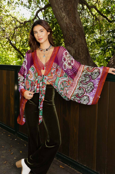 Free Spirit Tie Top