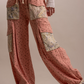 Peach Blossom Cargo Pants