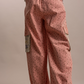 Peach Blossom Cargo Pants