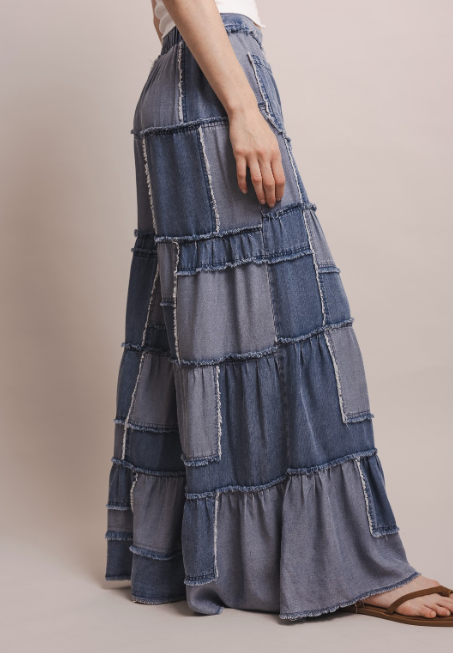 Slow Ride Patchwork Pants