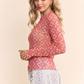 Play That Funky Music Mesh Top