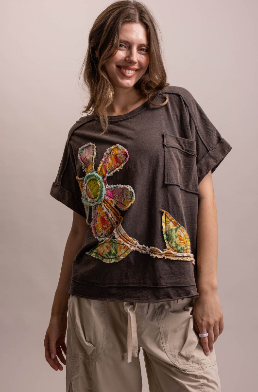 Patched Petals Tee