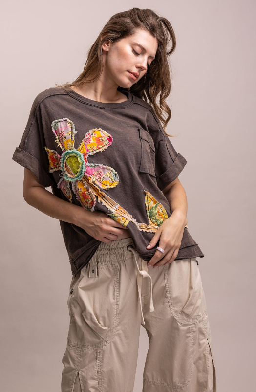 Patched Petals Tee