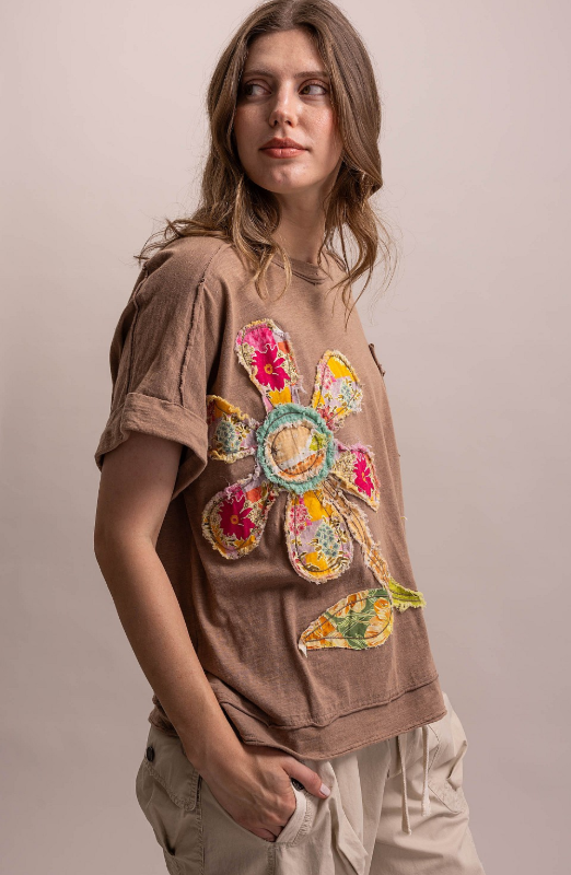 Patched Petals Tee