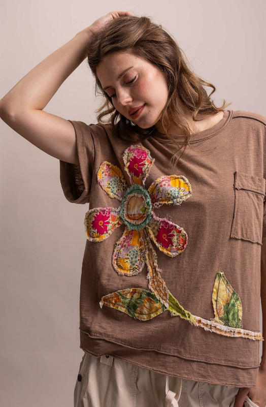 Patched Petals Tee