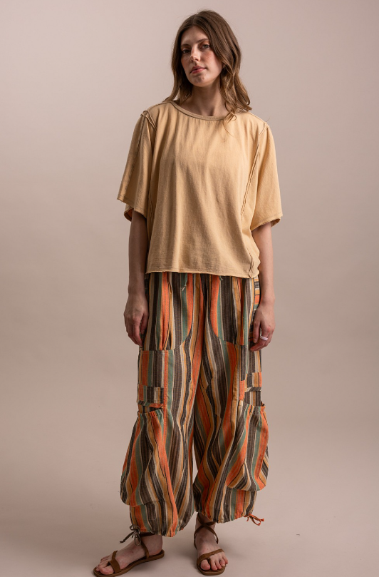 Highway Haze Striped Pants