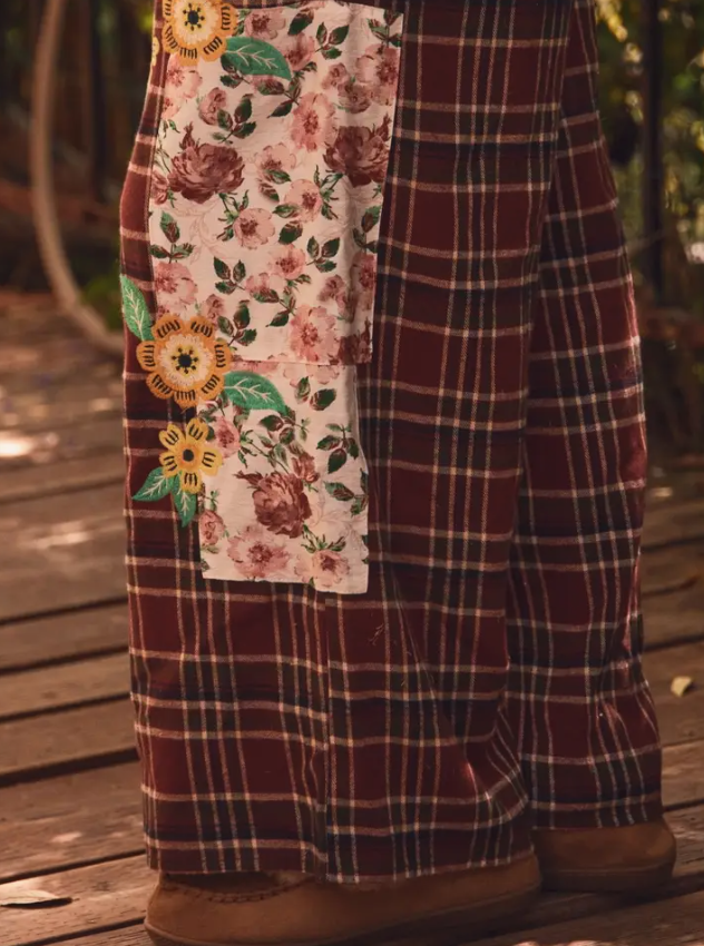 Misty Morning Plaid Pants