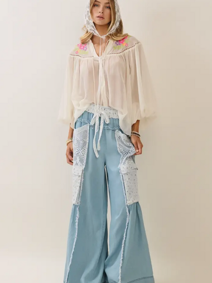 Join Together Tencel Pants