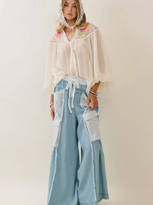 Join Together Tencel Pants
