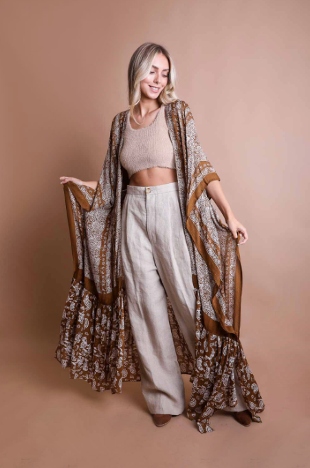 Gypsy Moon Paisley Duster