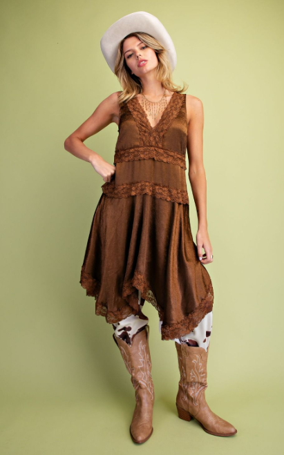 Soulshine Satin Dress
