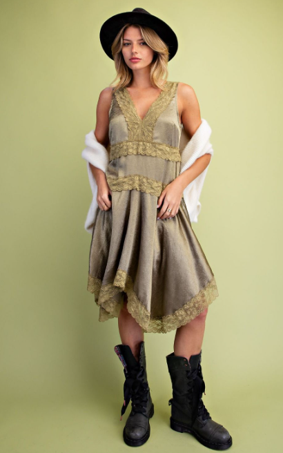 Soulshine Satin Dress