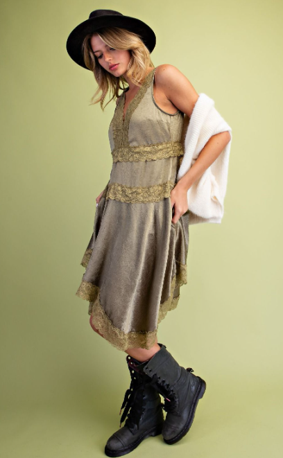 Soulshine Satin Dress