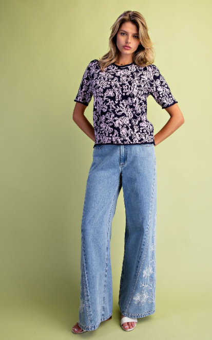 Landslide Embroidered Jeans