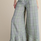 Sage Plaid Pants *Doorbuster*Final Sale*