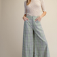 Sage Plaid Pants *Doorbuster*Final Sale*
