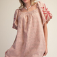 Pink Plaid Dress *Doorbuster*Final Sale*