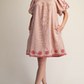 Pink Plaid Dress *Doorbuster*Final Sale*