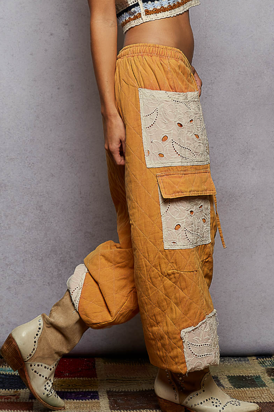 Quilted Cargo Pants *Final Sale*