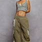 Quilted Cargo Pants *Final Sale*