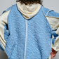 Blue Quilted Pullover Jacket *Final Sale*