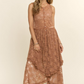 Cinnamon Sky Lace Duster Top