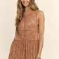 Cinnamon Sky Lace Duster Top