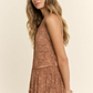 Cinnamon Sky Lace Duster Top