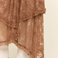 Cinnamon Sky Lace Duster Top