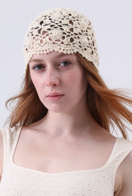 Scalloped Crochet Beanies