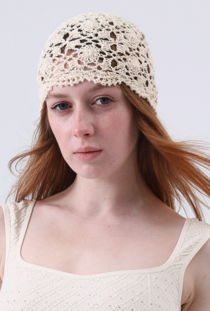 Scalloped Crochet Beanies