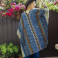 Electric Moon Knit Poncho