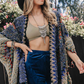 Electric Moon Knit Poncho