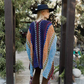 Electric Moon Knit Poncho