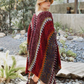 Electric Moon Knit Poncho