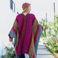 Electric Moon Knit Poncho
